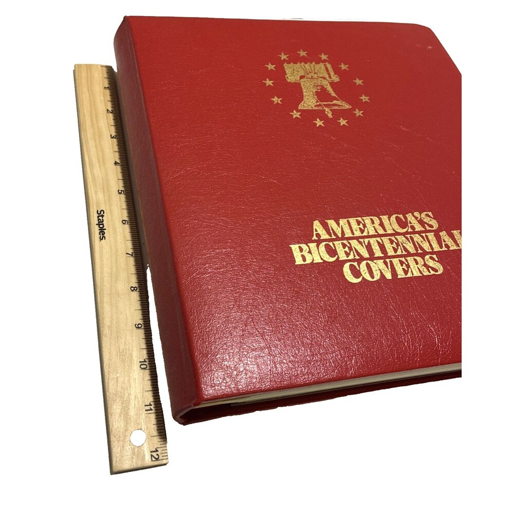 America’s Bicentennial Covers Album 1782-1982 Collectors Society Letter Included - Picture 8 of 10
